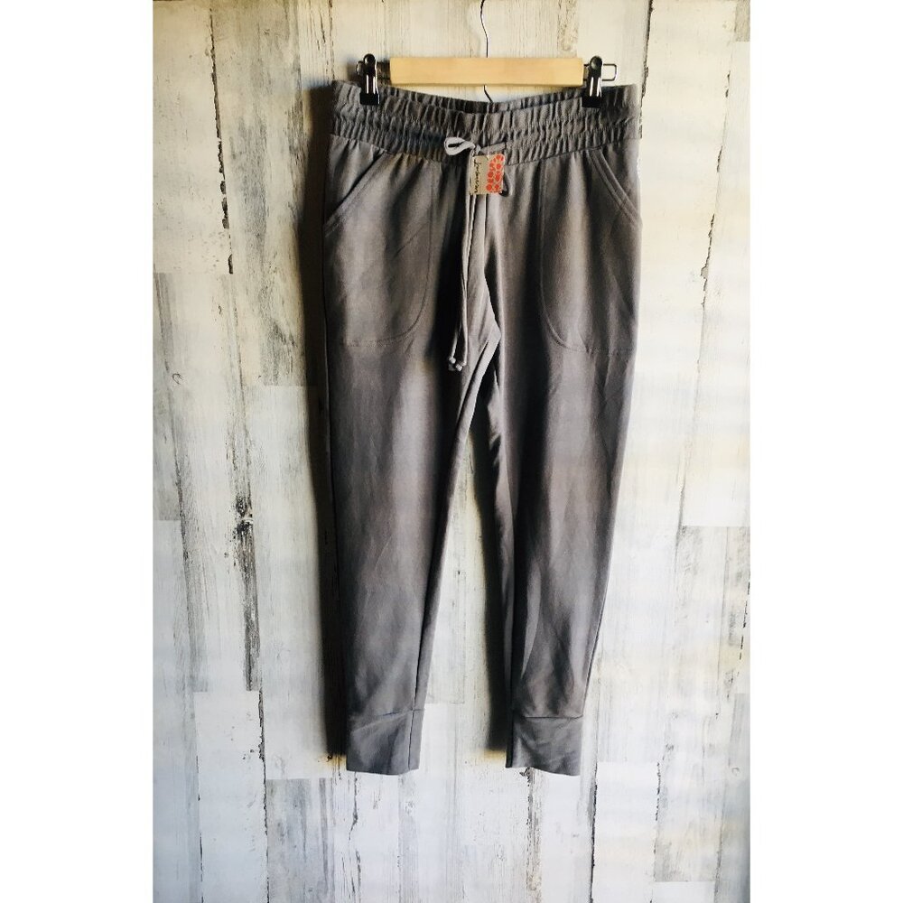 NWT  Free People FP Movement Sunny Skinny Sweatpants Gray Pockets S